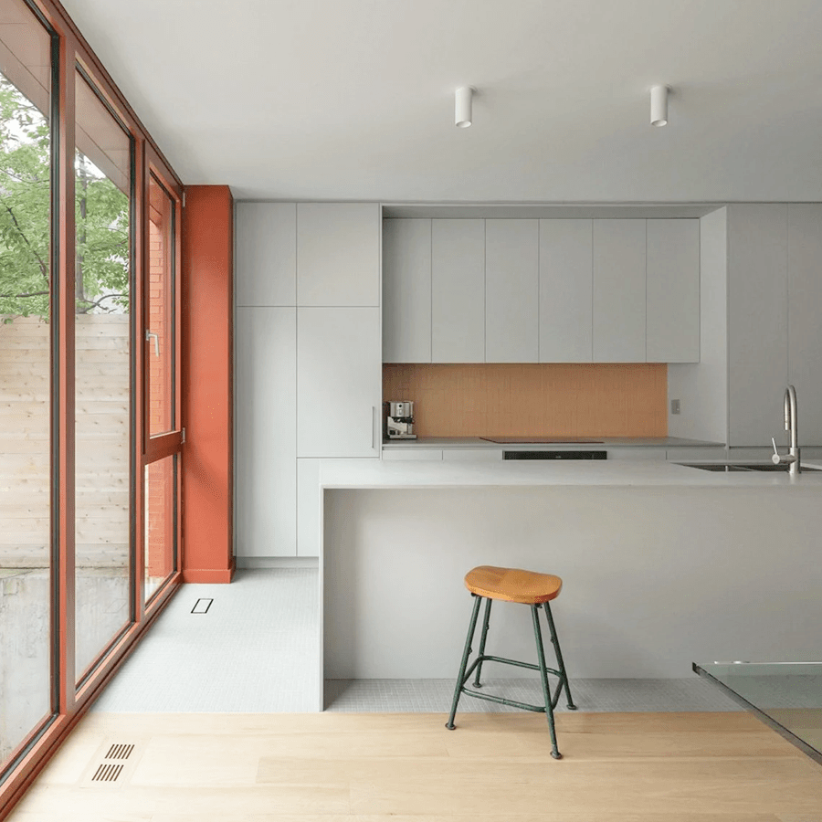 CEILING CYLINDER SPOT LAMP WHITE - DYKE & DEAN