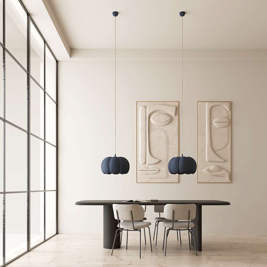 CERAMIC DOME PENDANT CUUC SMALL - DYKE & DEAN