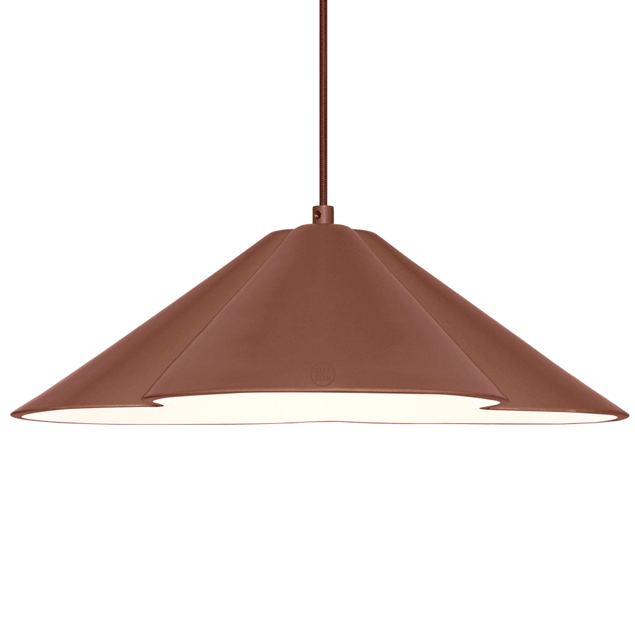 CERAMIC DOME PENDANT SURI LARGE - DYKE & DEAN