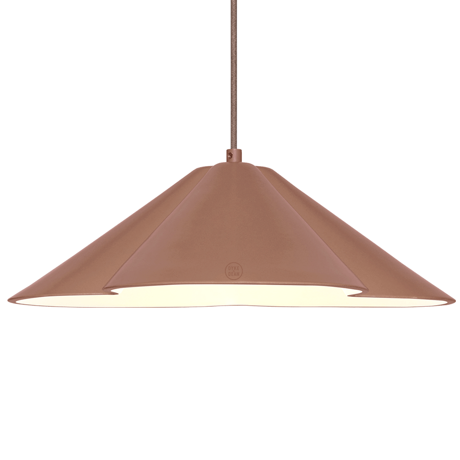 CERAMIC DOME PENDANT SURI LARGE - DYKE & DEAN