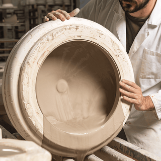 CERAMIC WALL LIGHT ONNA LARGE - DYKE & DEAN