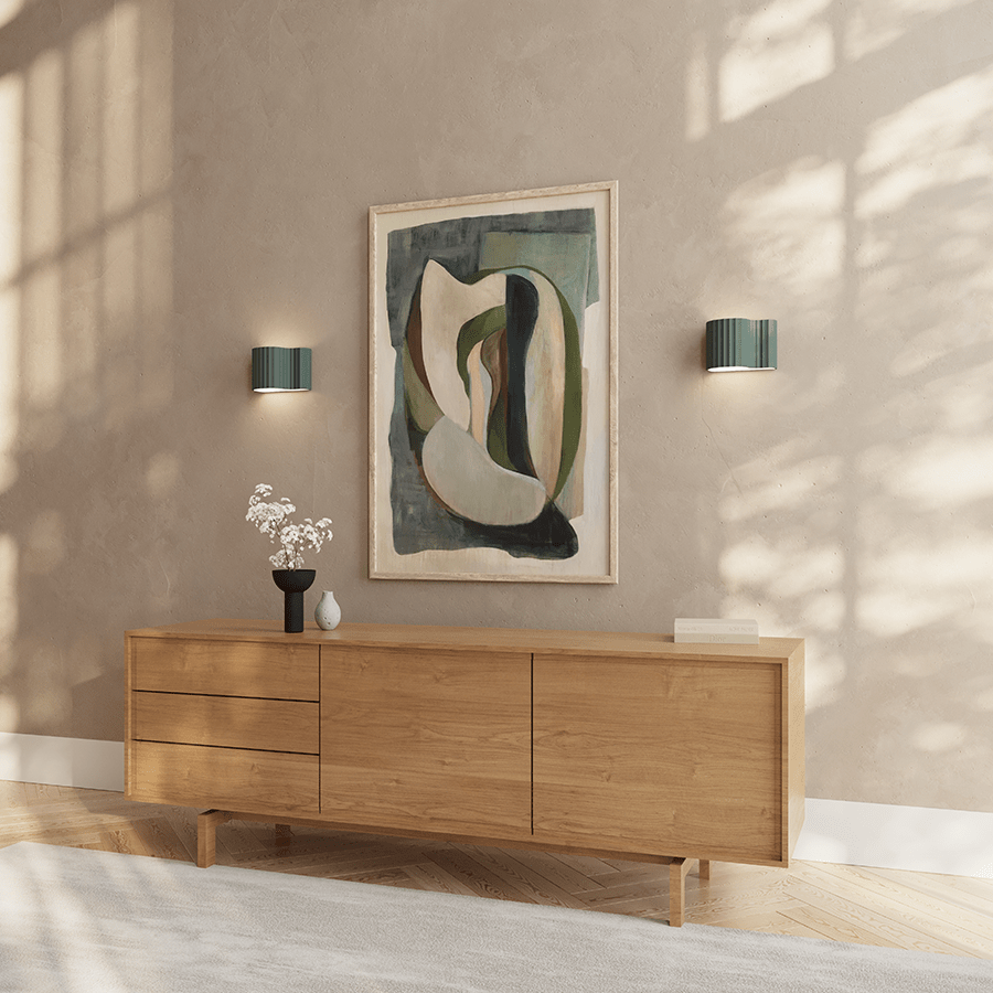 CERAMIC WALL LIGHT RIPPO - DYKE & DEAN