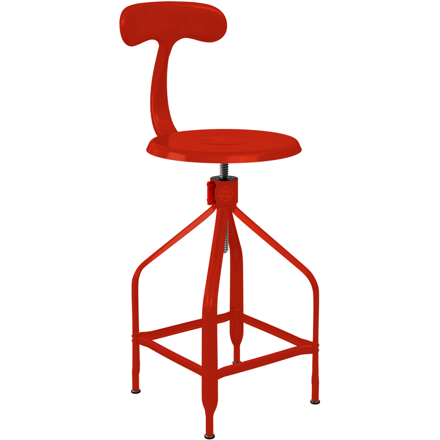 CHAISES NICOLLE DESSINATEUR TALL ADJUSTABLE SWIVEL CHAIR - DYKE & DEAN