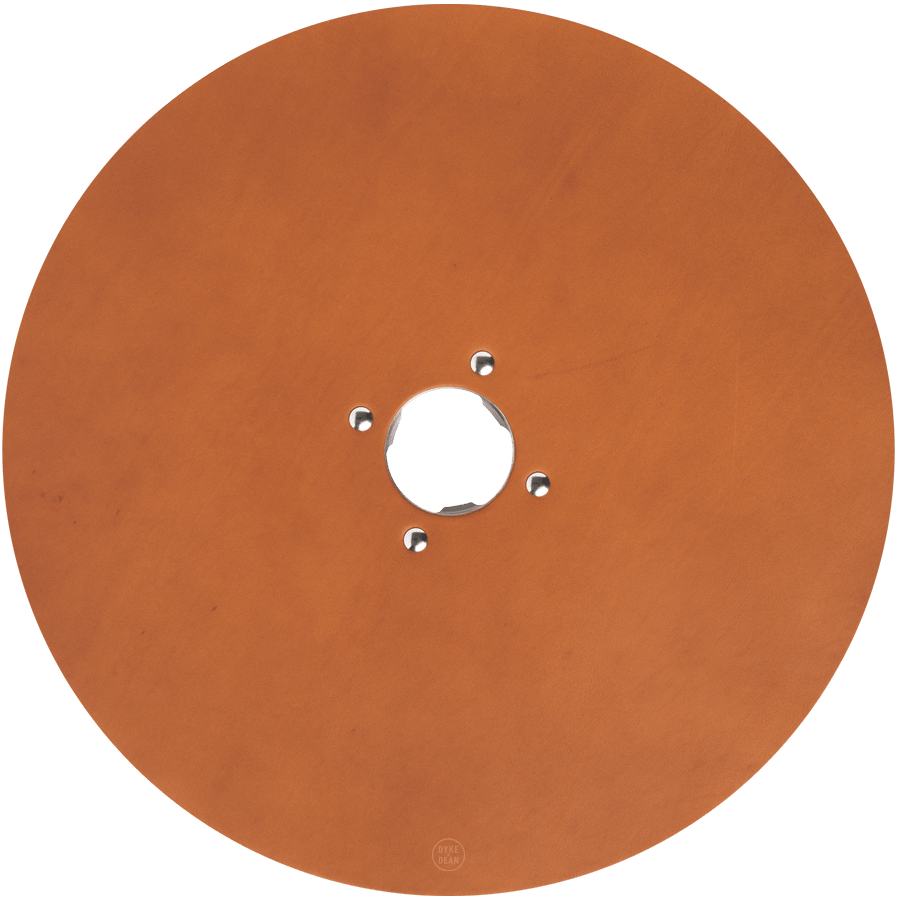 CHAISES NICOLLE LEATHER SEAT PAD - DYKE & DEAN