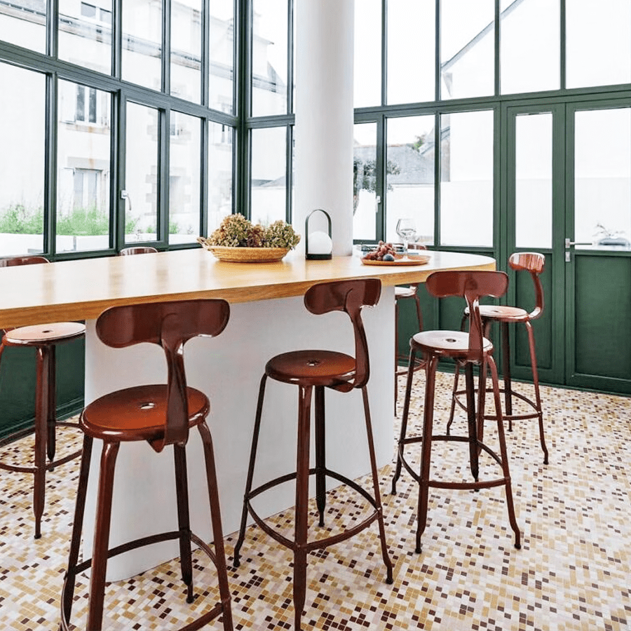 CHAISES NICOLLE METAL CHAIR 60 - DYKE & DEAN