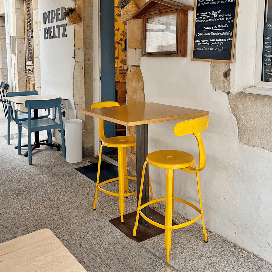 CHAISES NICOLLE METAL CHAIR 80 - DYKE & DEAN