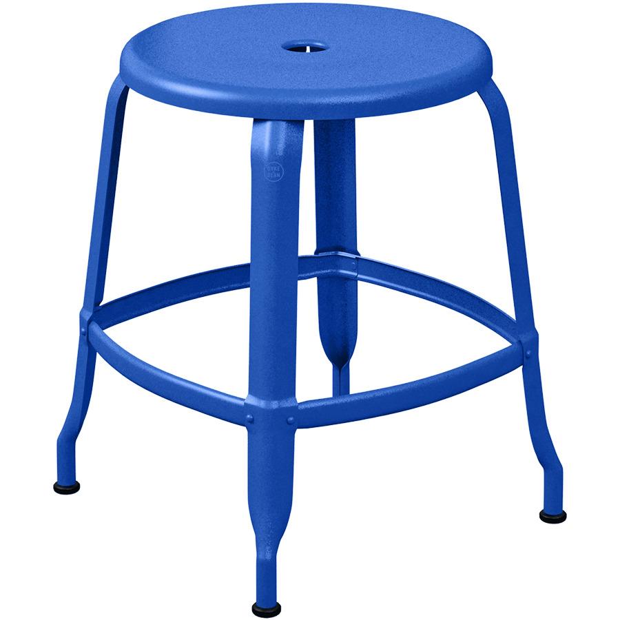 CHAISES NICOLLE METAL STOOL 45 - DYKE & DEAN
