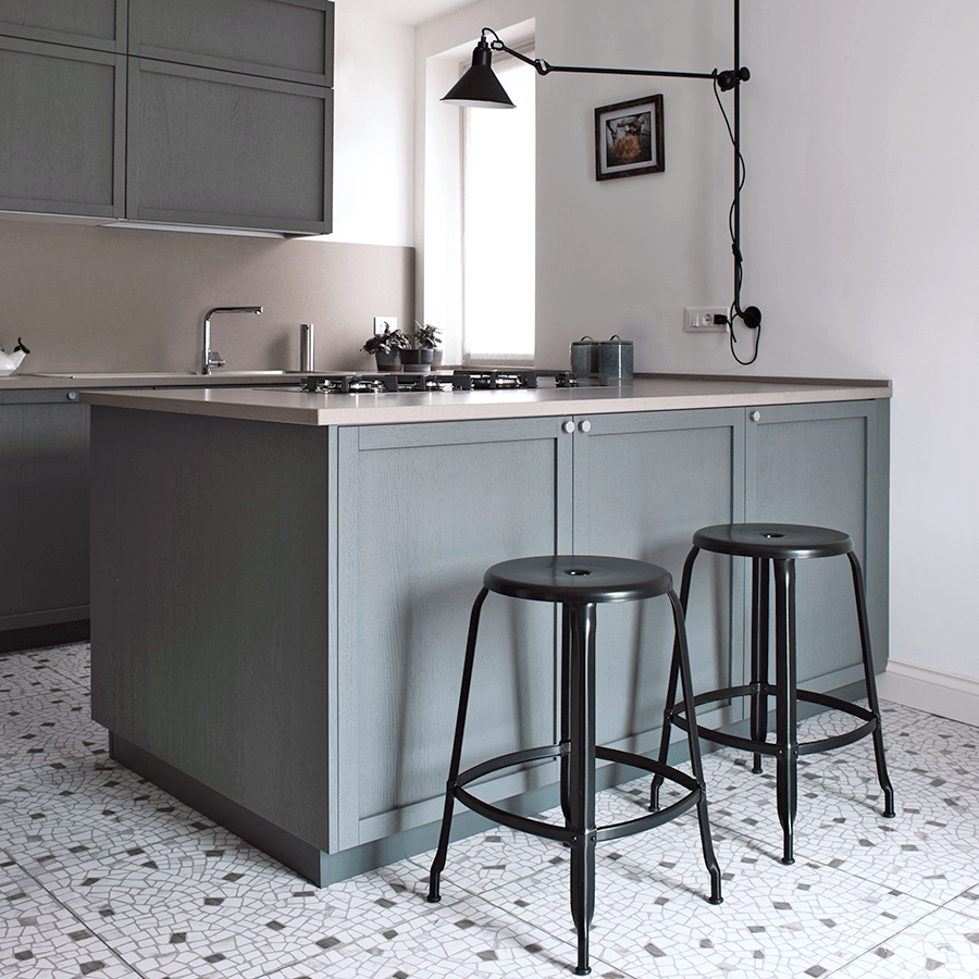 CHAISES NICOLLE METAL STOOL 65 - DYKE & DEAN