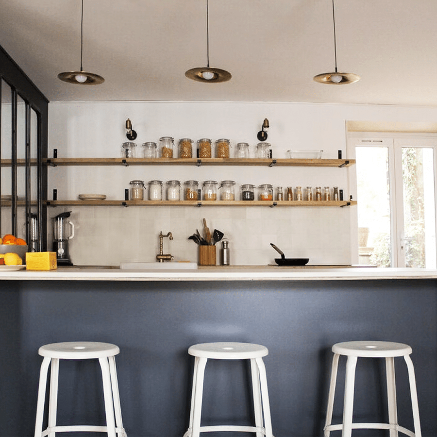 CHAISES NICOLLE METAL STOOL 80 - DYKE & DEAN