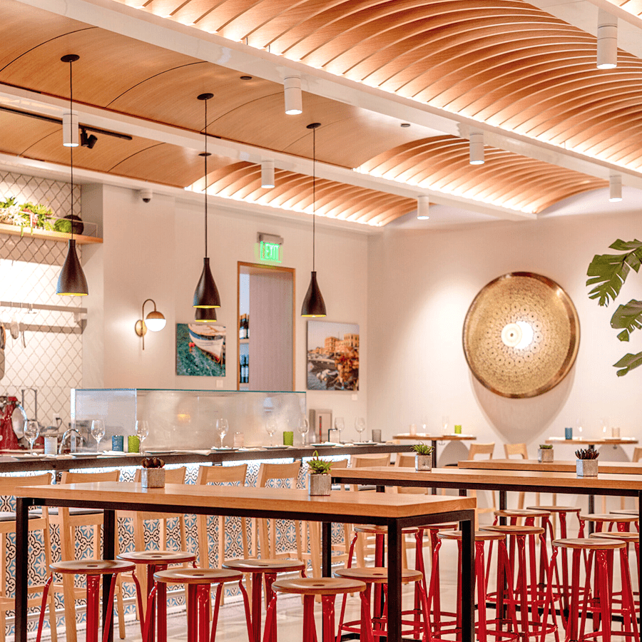 CHAISES NICOLLE METAL STOOL WOOD 75 - DYKE & DEAN