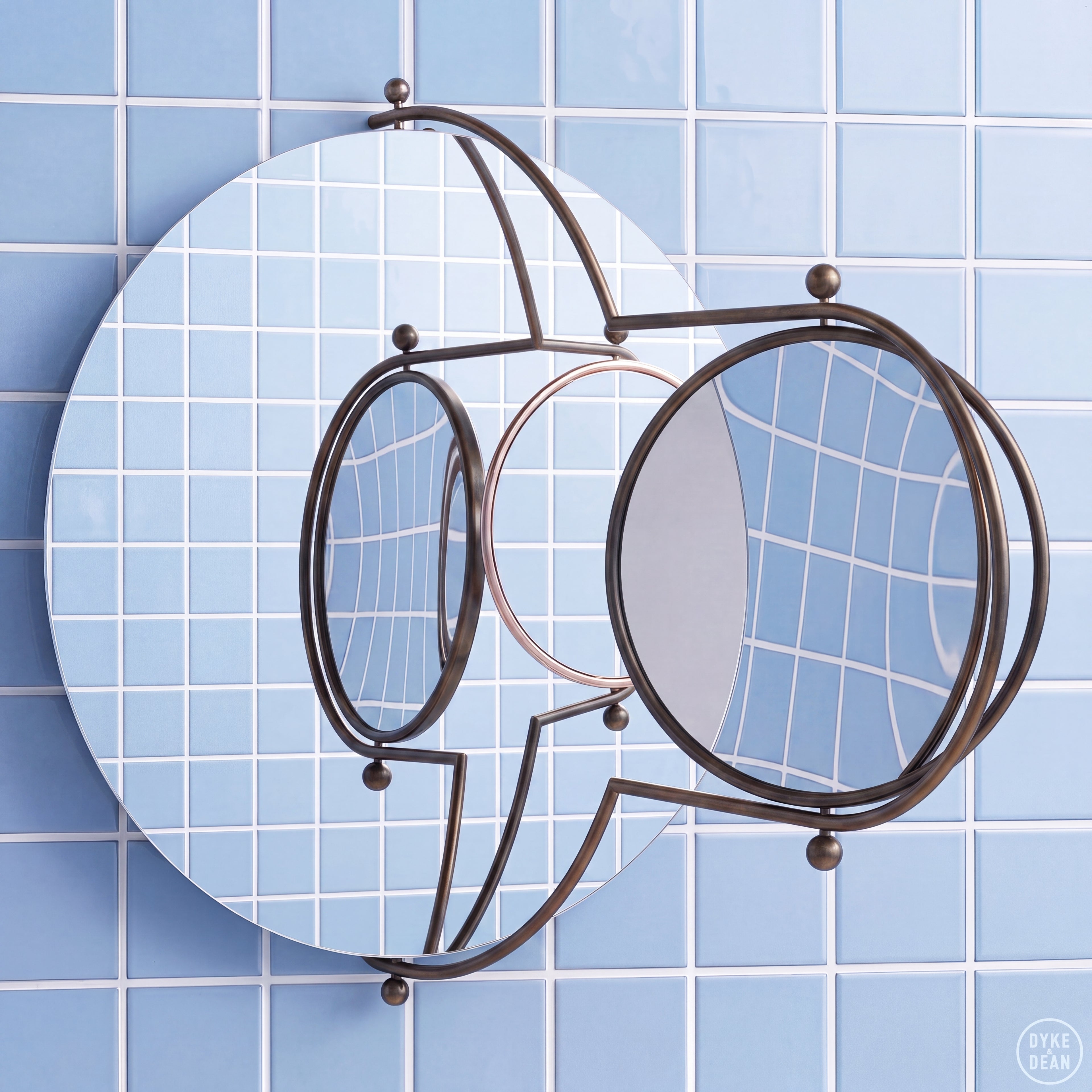 OMK ORBIT. 1965 MIRROR BRONZE