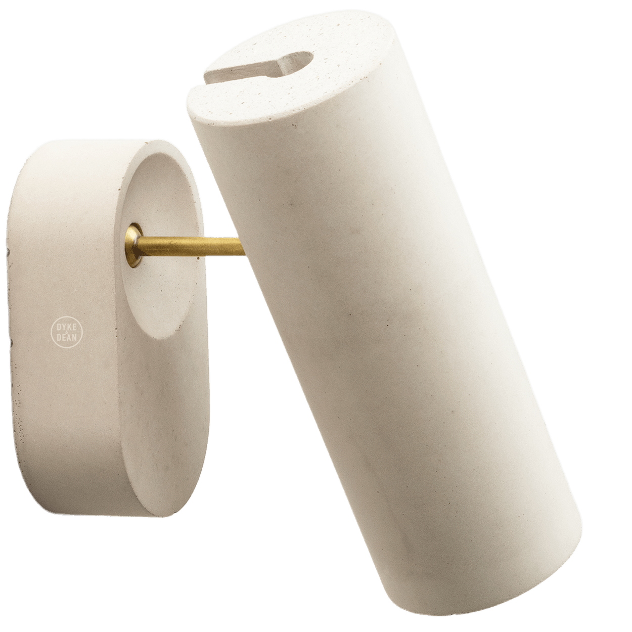 CONCRETE ADJUSTABLE BEDSIDE WALL LIGHT - DYKE & DEAN