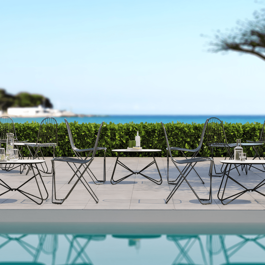 CUERO OUTDOOR TABLE THE KNOT - DYKE & DEAN