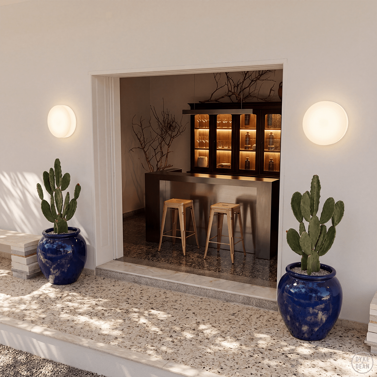 DISC WALL & CEILING LIGHT 360mm - DYKE & DEAN