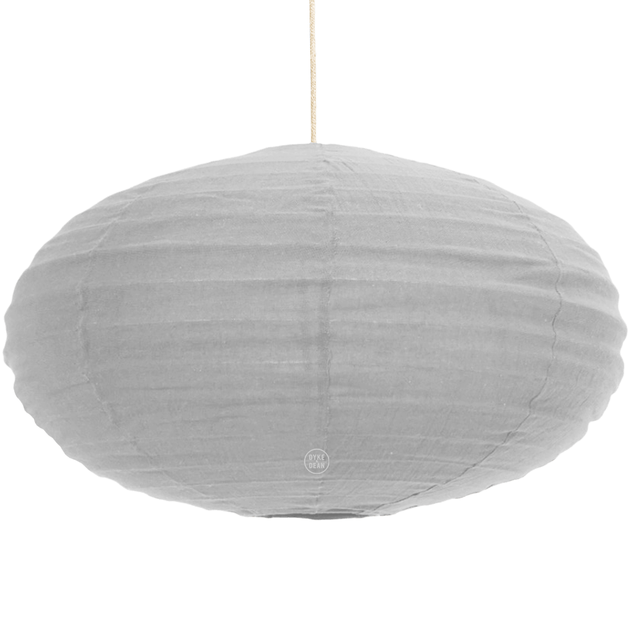 DOME LINEN LIGHT SHADE 80CM - DYKE & DEAN