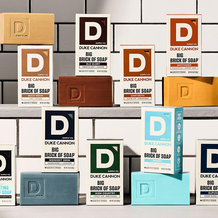 DUKE CANNON BIG ASS BRICK OF SOAP HIGH COUNTRY - DYKE & DEAN