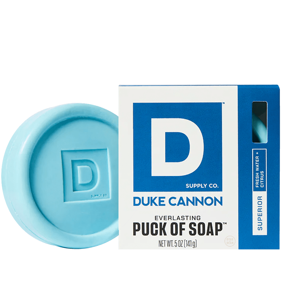 DUKE CANNON PUCK OF SOAP SUPERIOR - DYKE & DEAN
