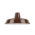 DYKE & DEAN SMALL PENDANT LAMPSHADE BROWN - DYKE & DEAN