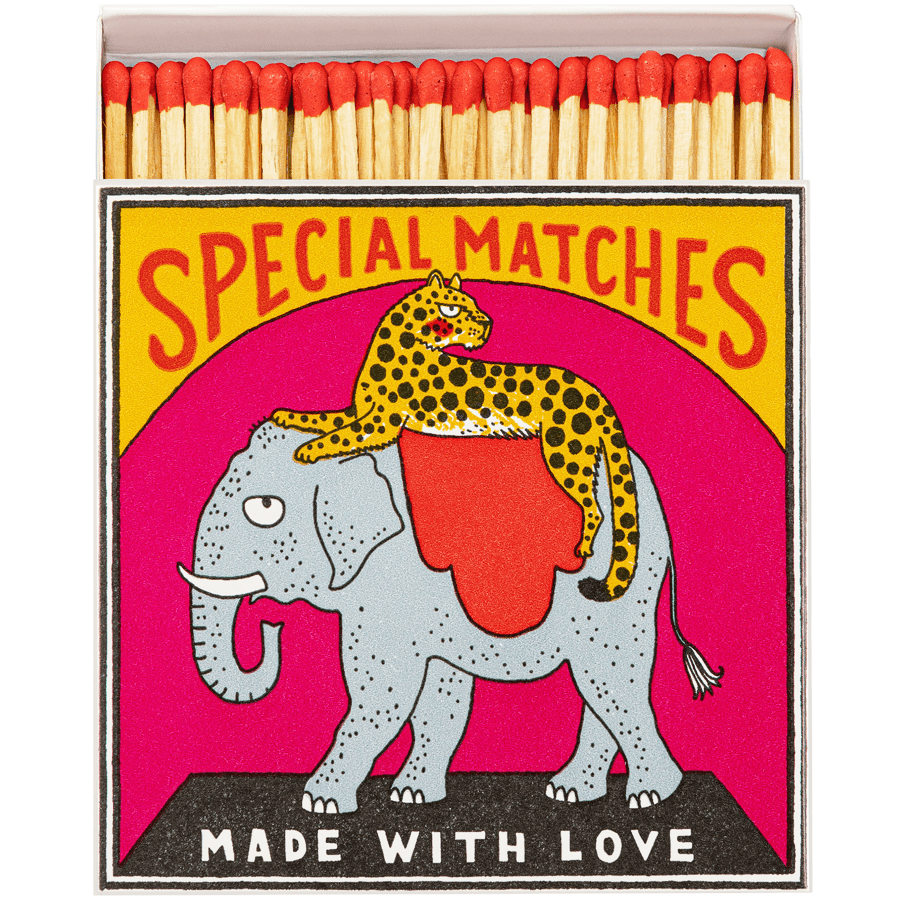 ELEPHANT LUXURY SAFETY MATCHES - DYKE & DEAN