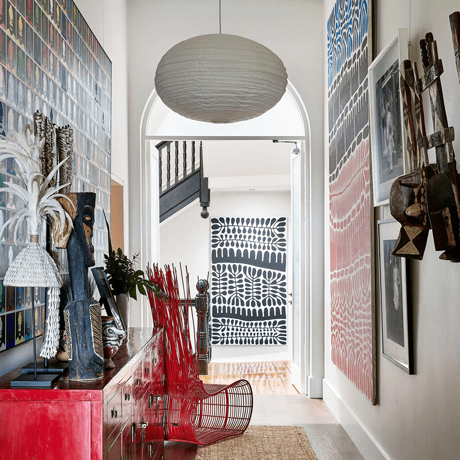 ELLIPSE LINEN LIGHT SHADE 60CM - DYKE & DEAN