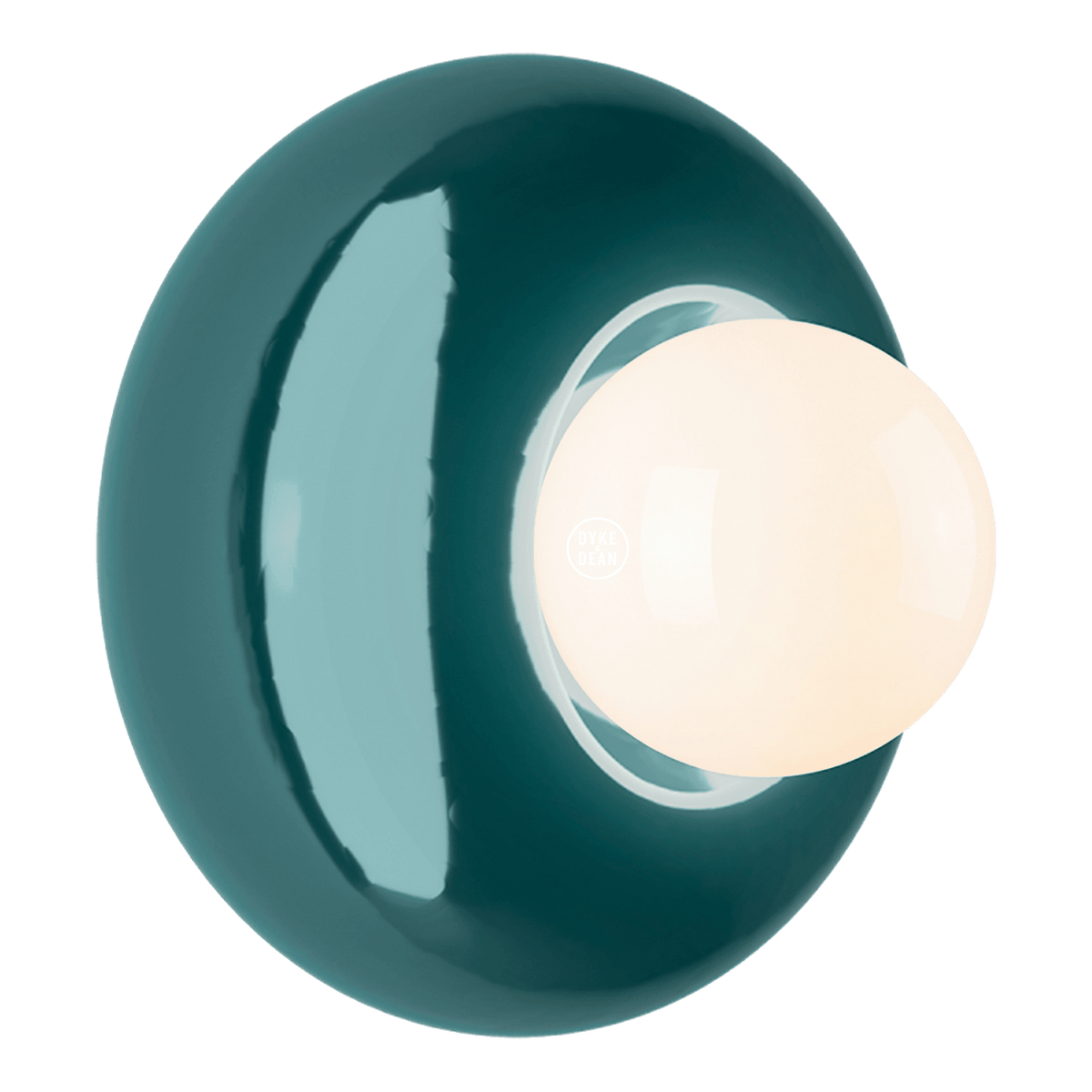 FERROLUCE BUMBUM CERAMIC DISC SCONCE WALL LIGHT - DYKE & DEAN