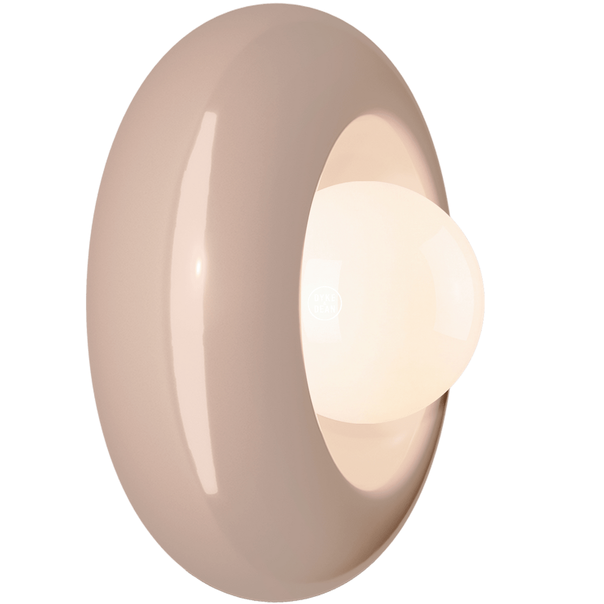 FERROLUCE BUMBUM CERAMIC DISC SCONCE WALL LIGHT LARGE - DYKE & DEAN