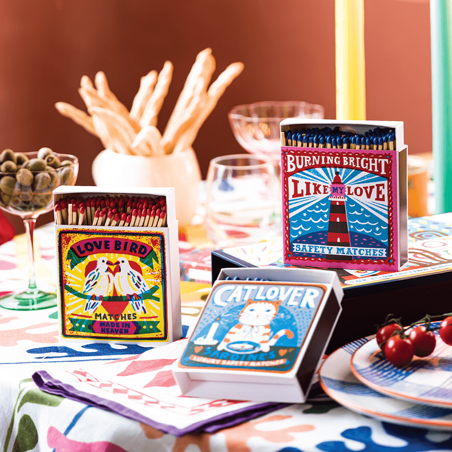 FLAMINGO LUXURY SAFETY MATCHES - DYKE & DEAN