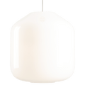 FLASK COTTON WHITE GLASS PENDANT LIGHT XL - DYKE & DEAN