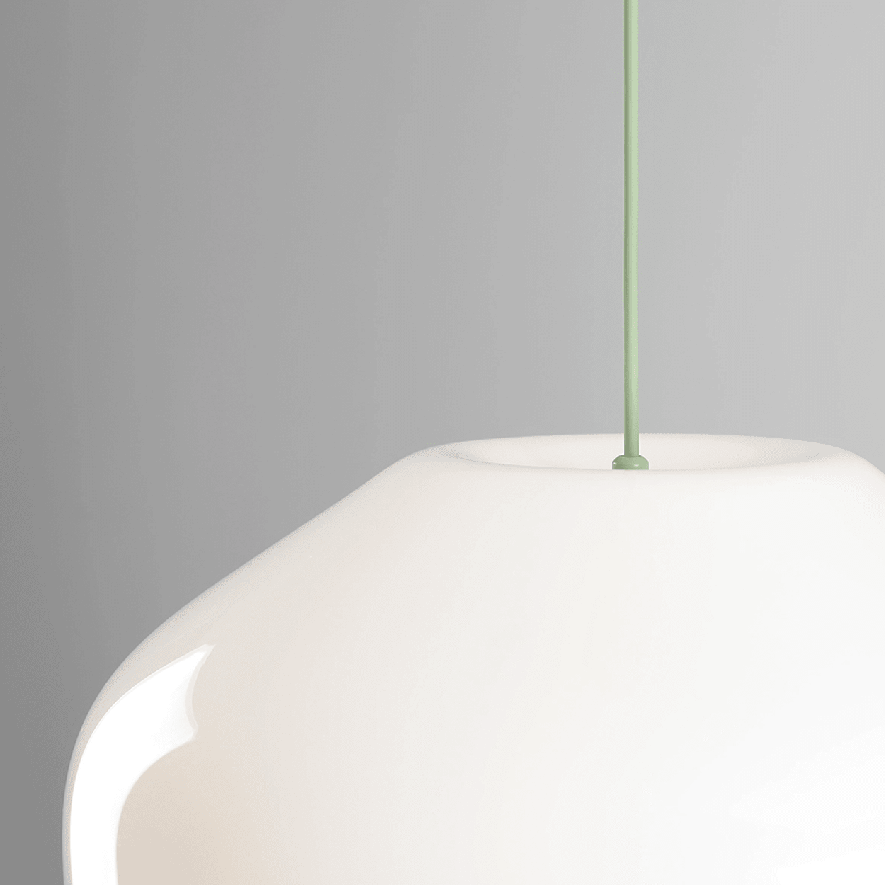 FLASK TERRACOTTA GLASS PENDANT LIGHT XL - DYKE & DEAN