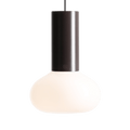 FLO OPAL GLASS ORB SMALL PENDANT LIGHT MOKKA - DYKE & DEAN