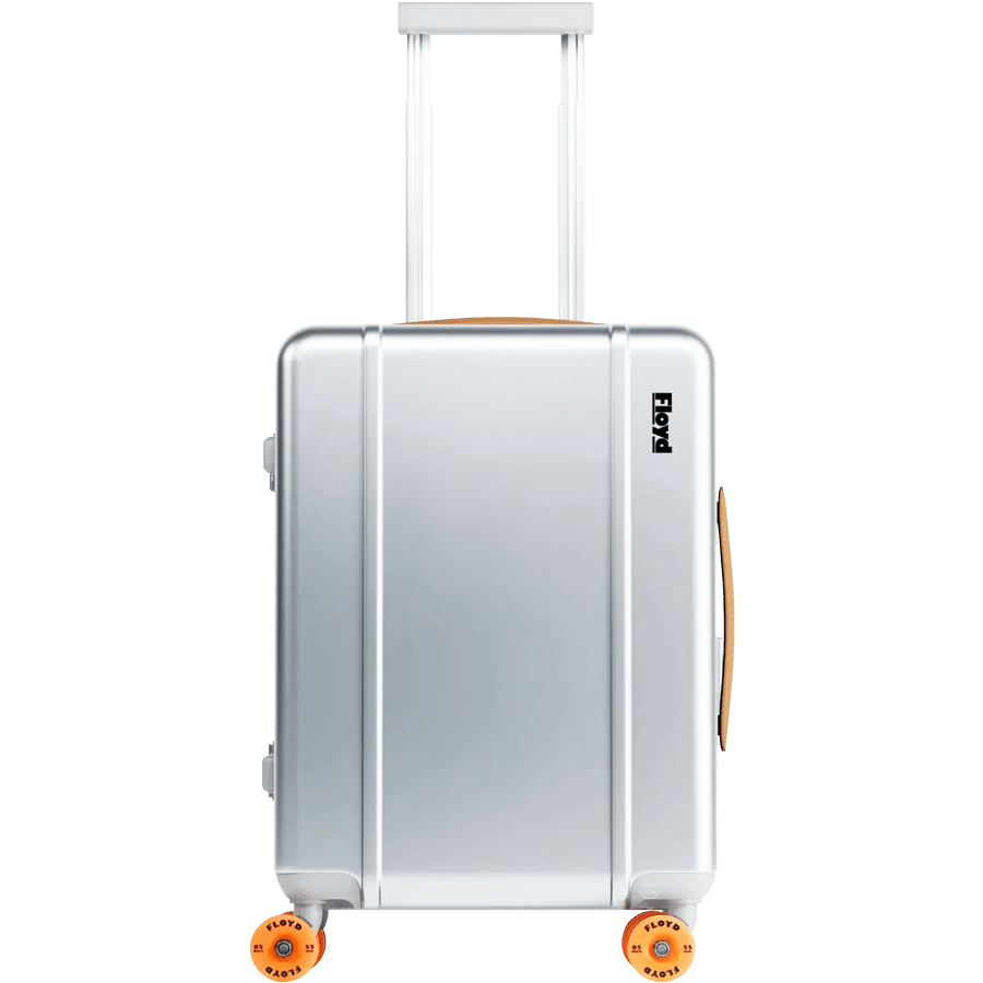 FLOYD CABIN TRAVEL CASE ALUMINIUM SILVERGLIDER - DYKE & DEAN