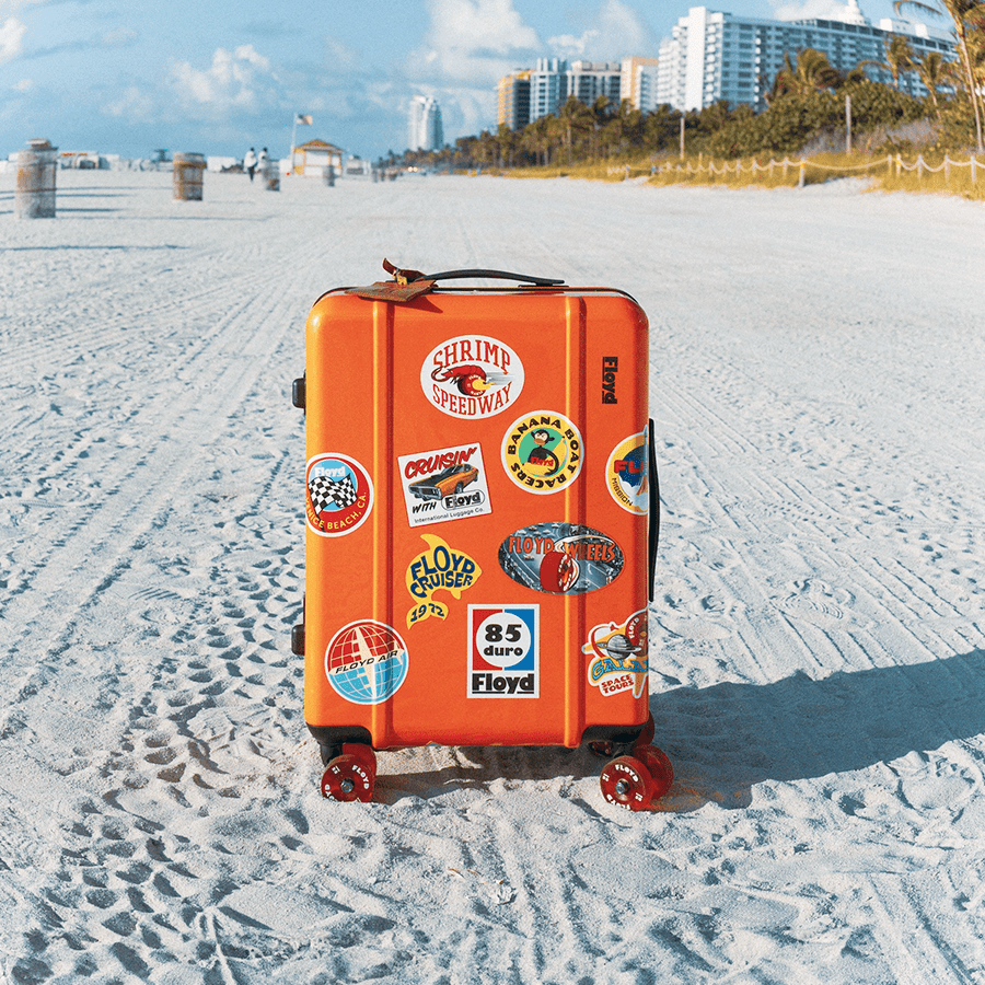 FLOYD CABIN TRAVEL CASE HOT ORANGE - DYKE & DEAN