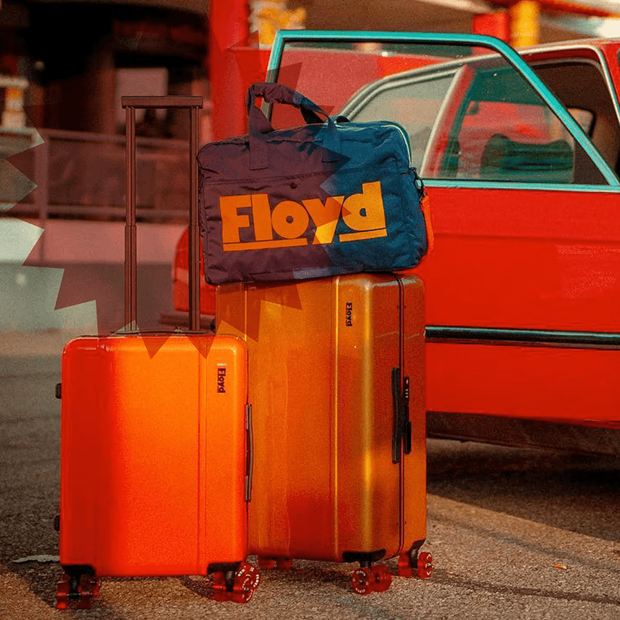 FLOYD CABIN TRAVEL CASE PACIFIC BLUE - DYKE & DEAN