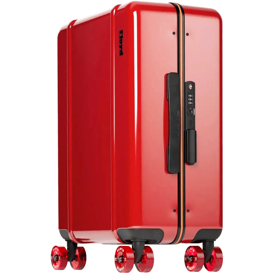 FLOYD CABIN TRAVEL CASE RED - DYKE & DEAN