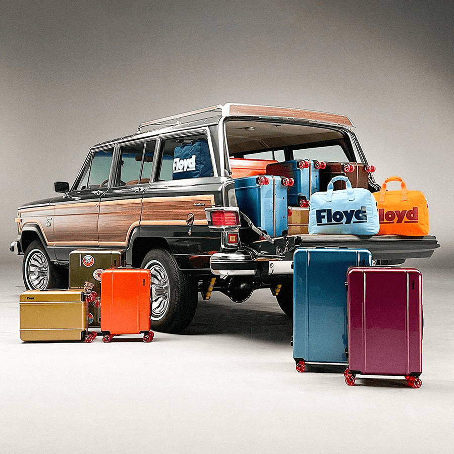 FLOYD CABIN TRAVEL CASE VEGAS GREEN - DYKE & DEAN