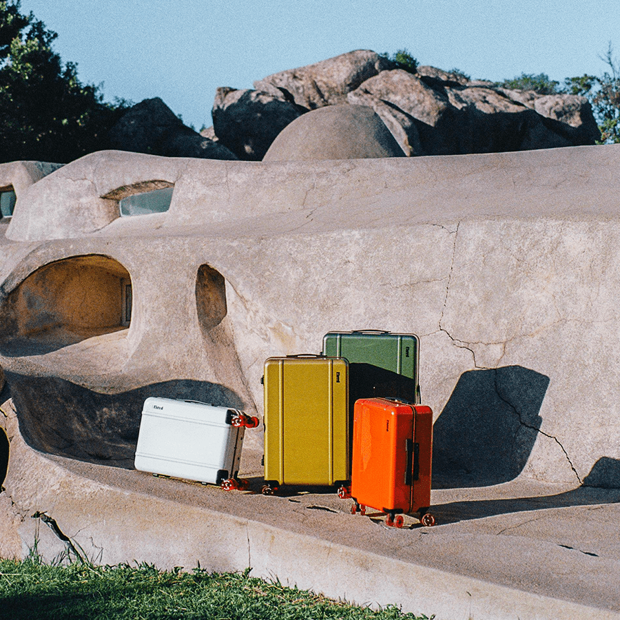 FLOYD CHECK IN TRAVEL CASE BRONCO BROWN - DYKE & DEAN