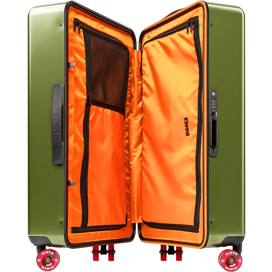 FLOYD CHECK IN TRAVEL CASE VEGAS GREEN - DYKE & DEAN