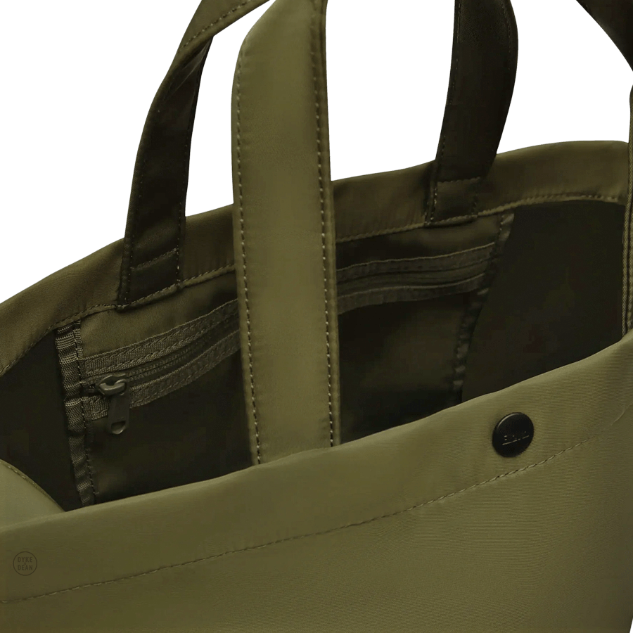 FLOYD SHOPPER BAG GATOR GREEN - DYKE & DEAN
