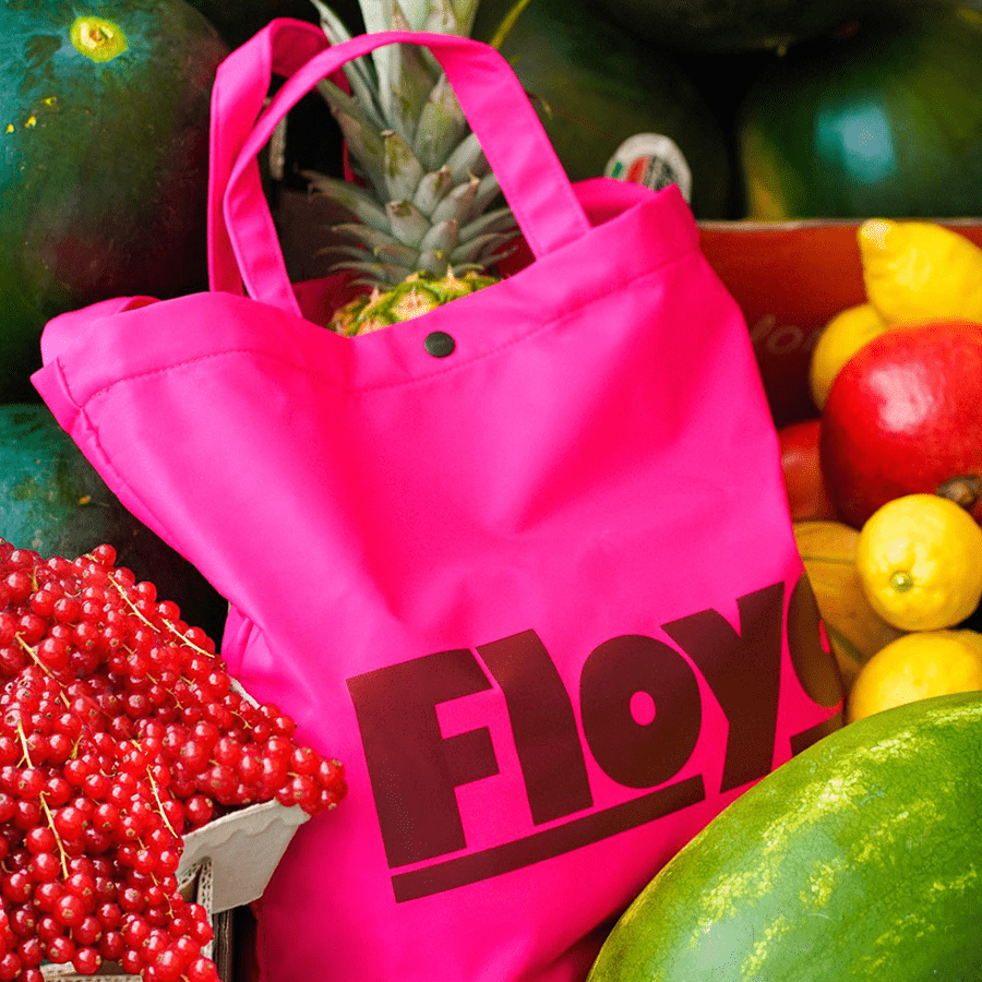 FLOYD SHOPPER BAG GATOR GREEN - DYKE & DEAN