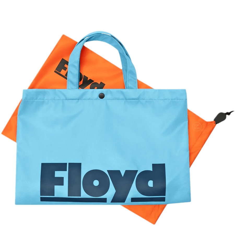 FLOYD SHOPPER BAG SKY BLUE - DYKE & DEAN
