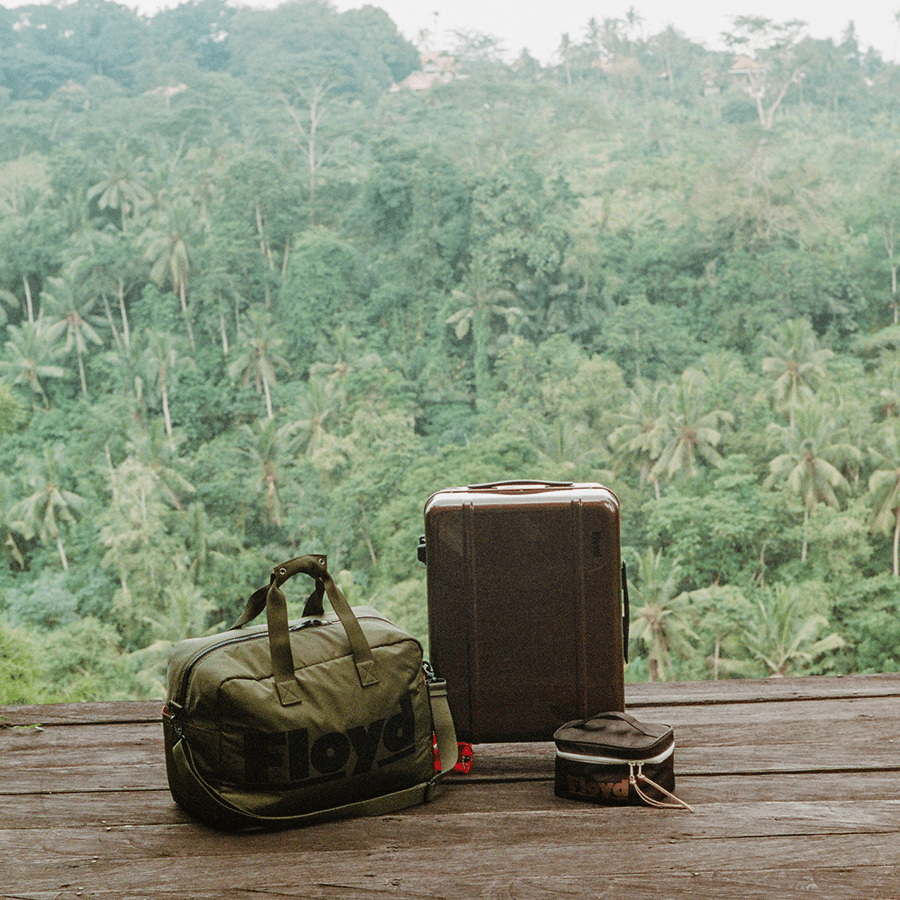 FLOYD WEEKENDER BAG BRONCO BROWN - DYKE & DEAN
