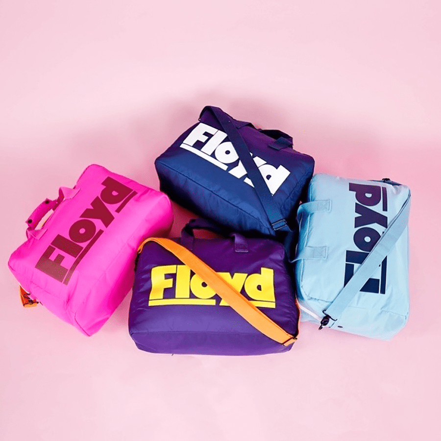 FLOYD WEEKENDER BAG HOLLYWOOD PINK - DYKE & DEAN