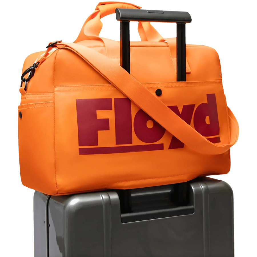 FLOYD WEEKENDER BAG HOT ORANGE - DYKE & DEAN