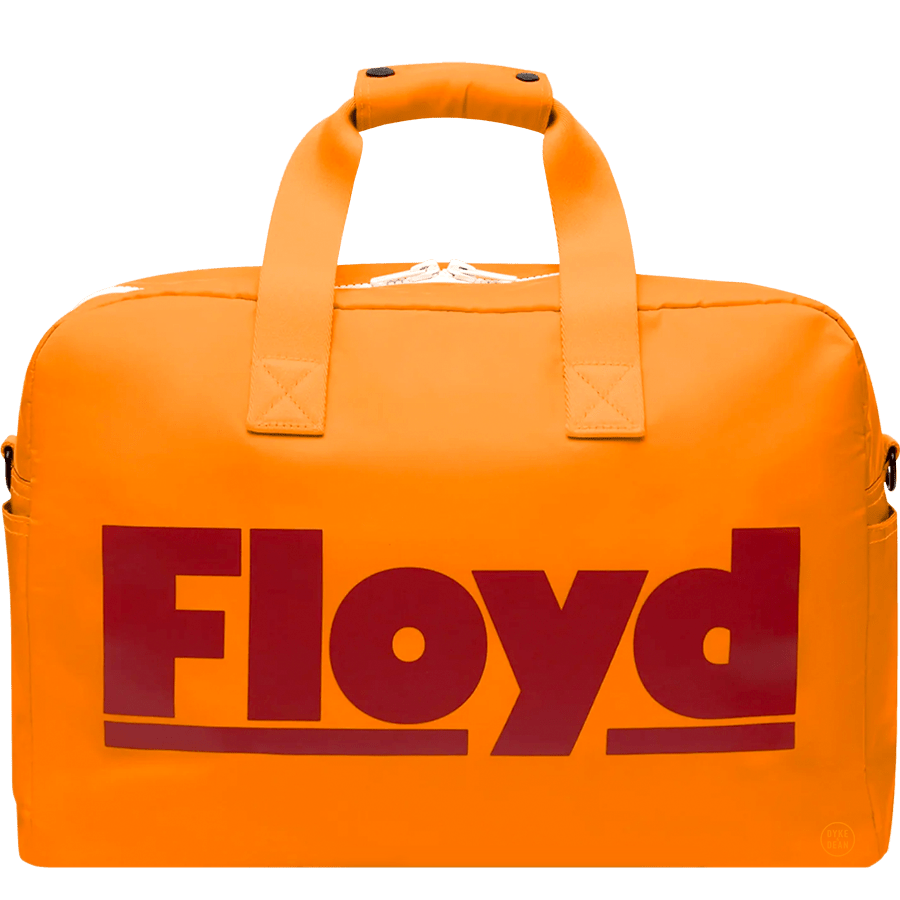 FLOYD WEEKENDER BAG HOT ORANGE - DYKE & DEAN