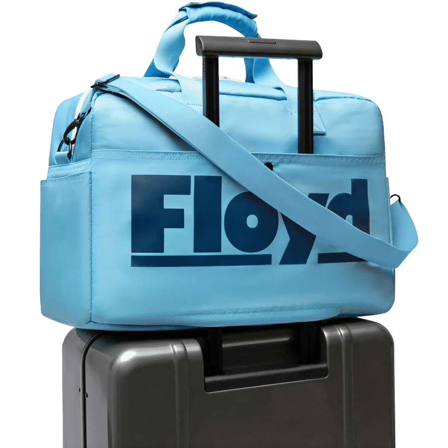 FLOYD WEEKENDER BAG SKY BLUE - DYKE & DEAN