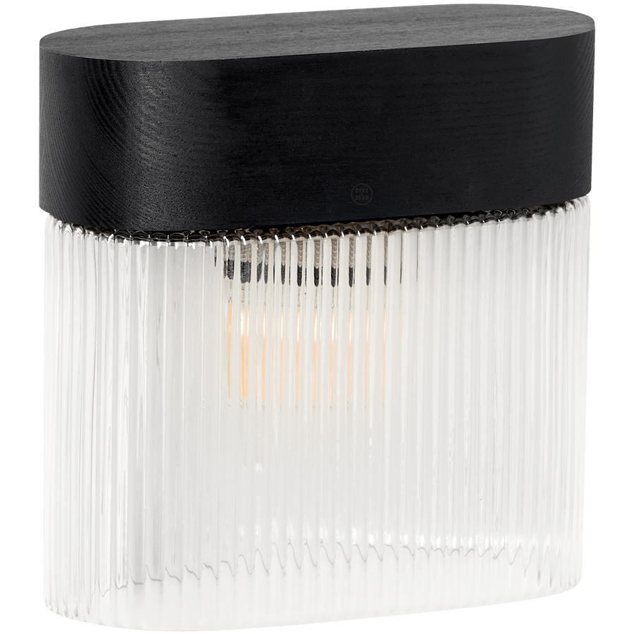 FLUMINA WALL LIGHT BLACK WOOD - DYKE & DEAN