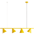 FORM CONE SHADE PENDANT BAR STRIP LIGHT MUSTARD - DYKE & DEAN