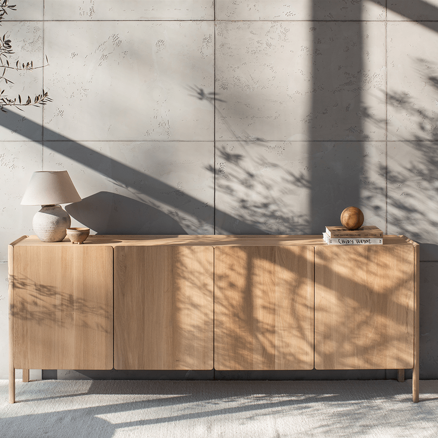 GAZZDA DVOR WALNUT SIDEBOARD CABINET - DYKE & DEAN