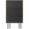 GAZZDA FINA DRAWER BLACK OAK 60 - DYKE & DEAN