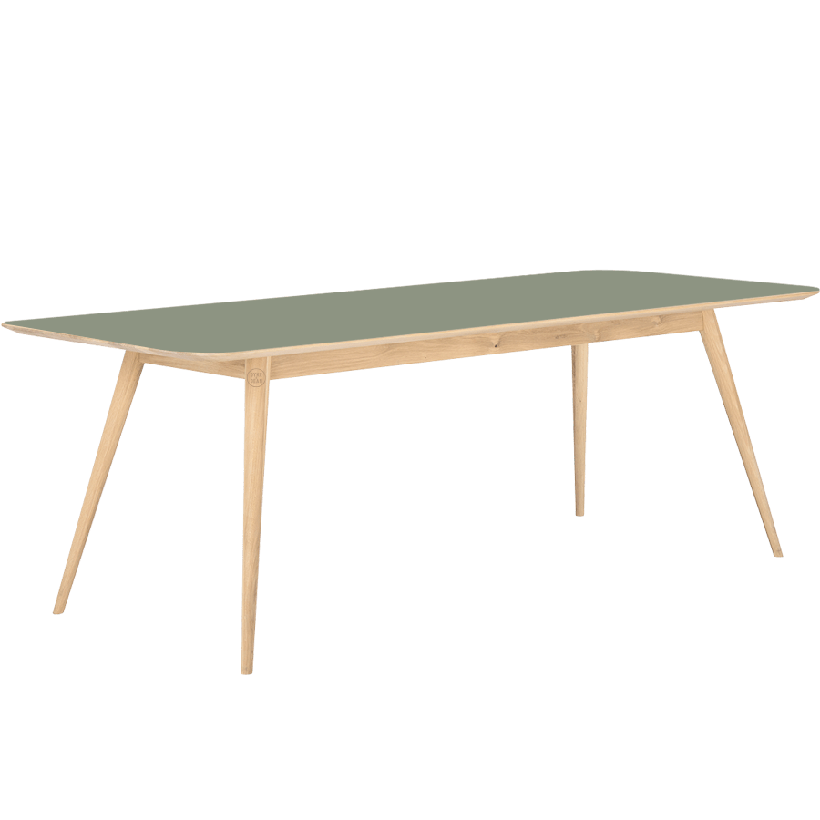 GAZZDA STAFA TABLE NATURAL OAK 220 x 90 - DYKE & DEAN